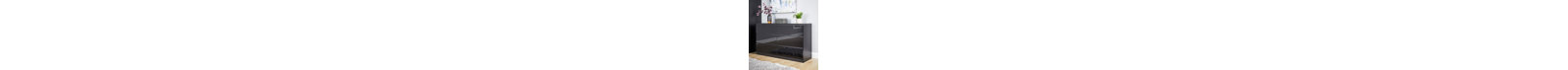 Rishin 6 Drawer  High Gloss Chest Storage Unit-1502918164