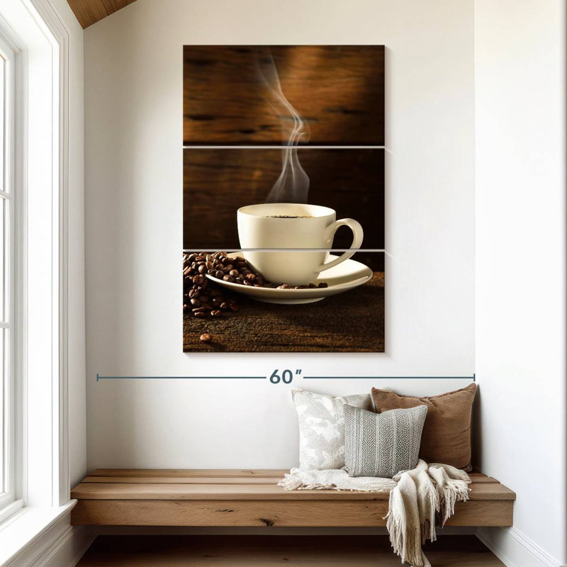 Café chaud Yarlin, H 50 po x l 32 po