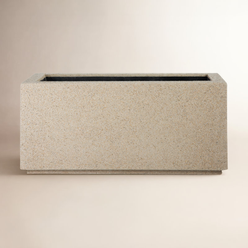 Argentine Trough Planter, Sandstone Granite