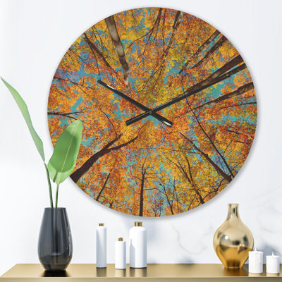 Solid Wood Wall Clock