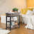 End Table and Built-In Outlets-928034796