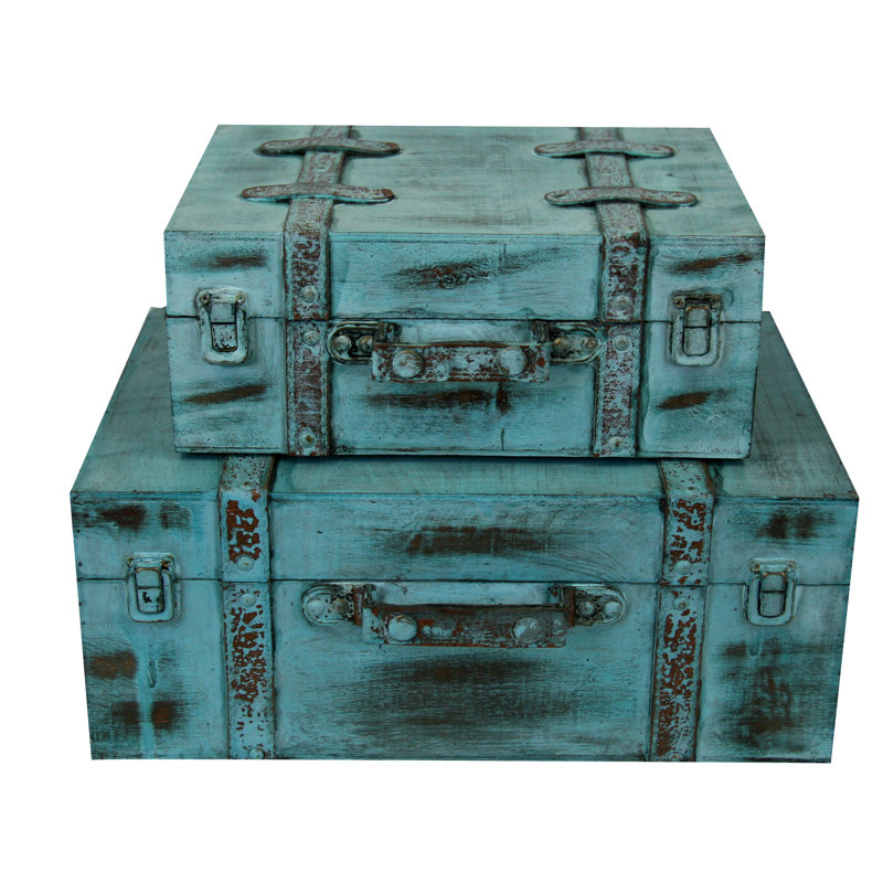 Wooden Decorative Trunk