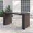 Larrissa Rectangular Glass Outdoor Bar Table