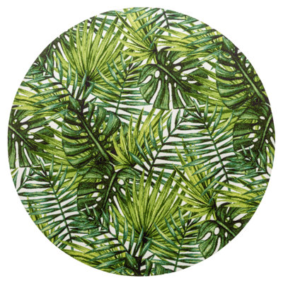 Sunshine Tropical Plants Outdoor Rugs Green