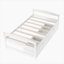 Lit plateforme simple avec deux tiroirs-453448600