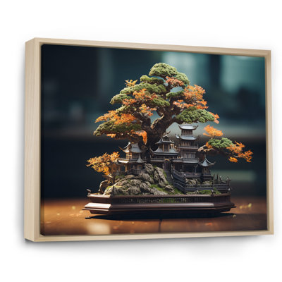 Art asiatique, Bonsaïs Sagesse VII - impression