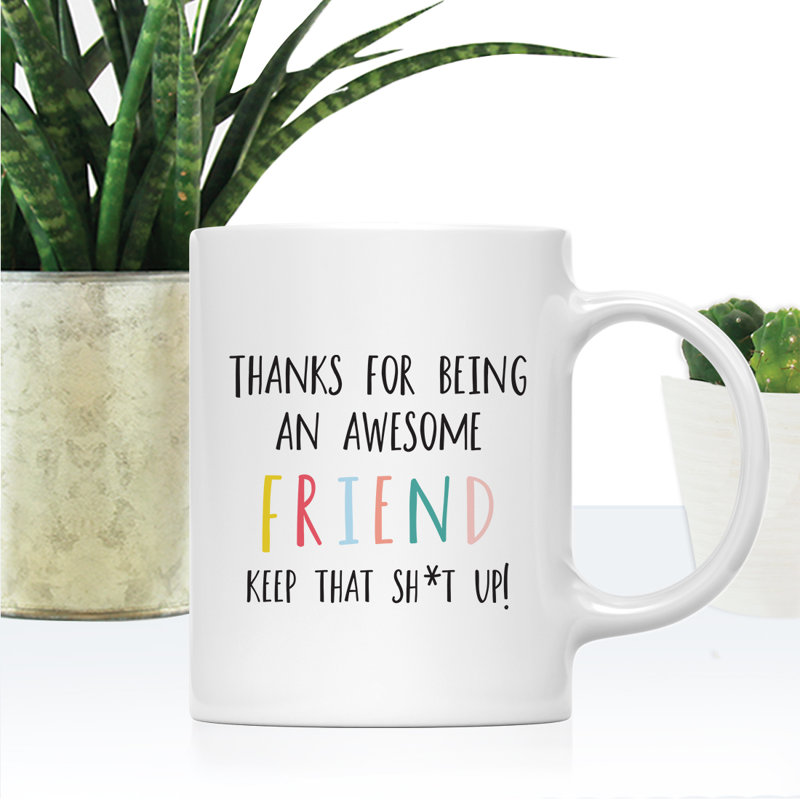 Tasse à café amusante, Ami(e)