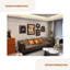 Mid-Century Modern Canvas Irregular Shape 5 Pieces Wall art set for Living Room-1192268217
