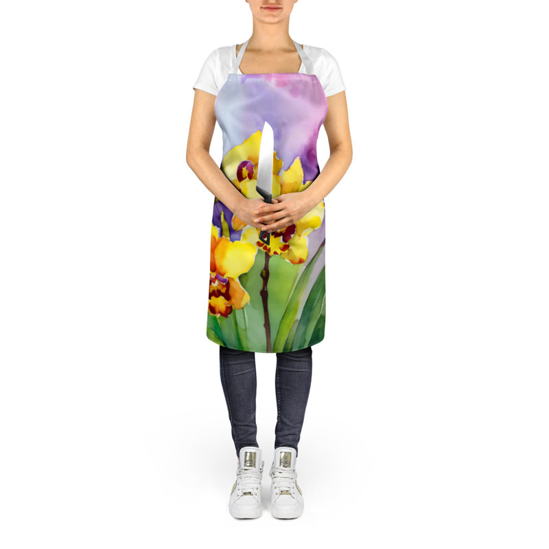 Floral Bib Apron
