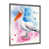 Impression argent sur toile encadrée