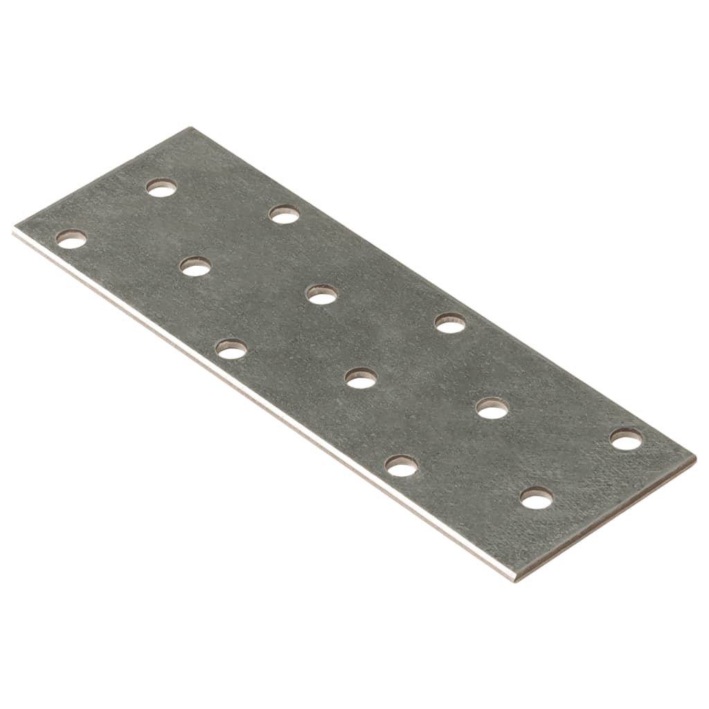 Vidaxl Perforated Plates 60 Pcs 2 Mm 120X40 Mm Galvanised Steel