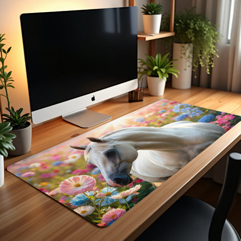 Polyester Desk Pad, 23.6x13.8