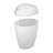Plastic Swing Top Waste Basket - 2.2 Gallons-27703946