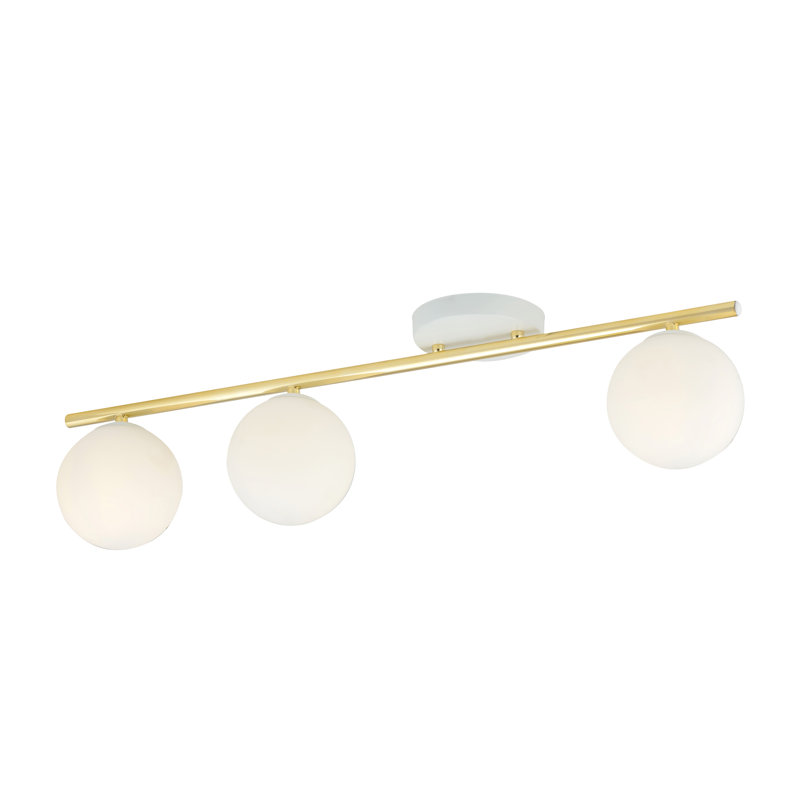 Wojtala 3 - Light Dome Chandelier, White, White