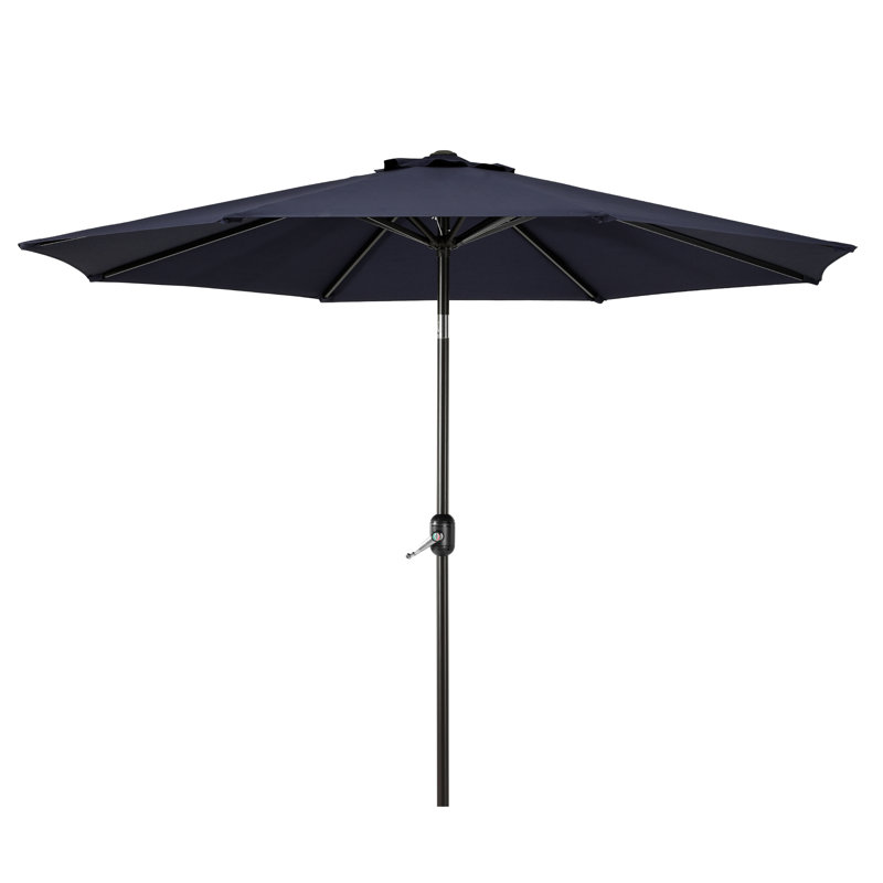 Parasol de marché 9 pi Pierpoint, Parasol performance bleu marine