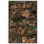 Ancienne scène de récit médiéval, impression sur toile, impression sur toile encadrée-810344900-810344902