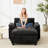 Adonia Arale 53'' Wide Comfy Cloud Couch Single Sofa Chair with Ottoman-468354087