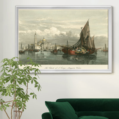 Church of S. Giorgio - reproduction d'art sur toile