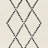 Rectangle Barbarella Handmade Tufted Wool Area Rug in Cream/Black-1110740359