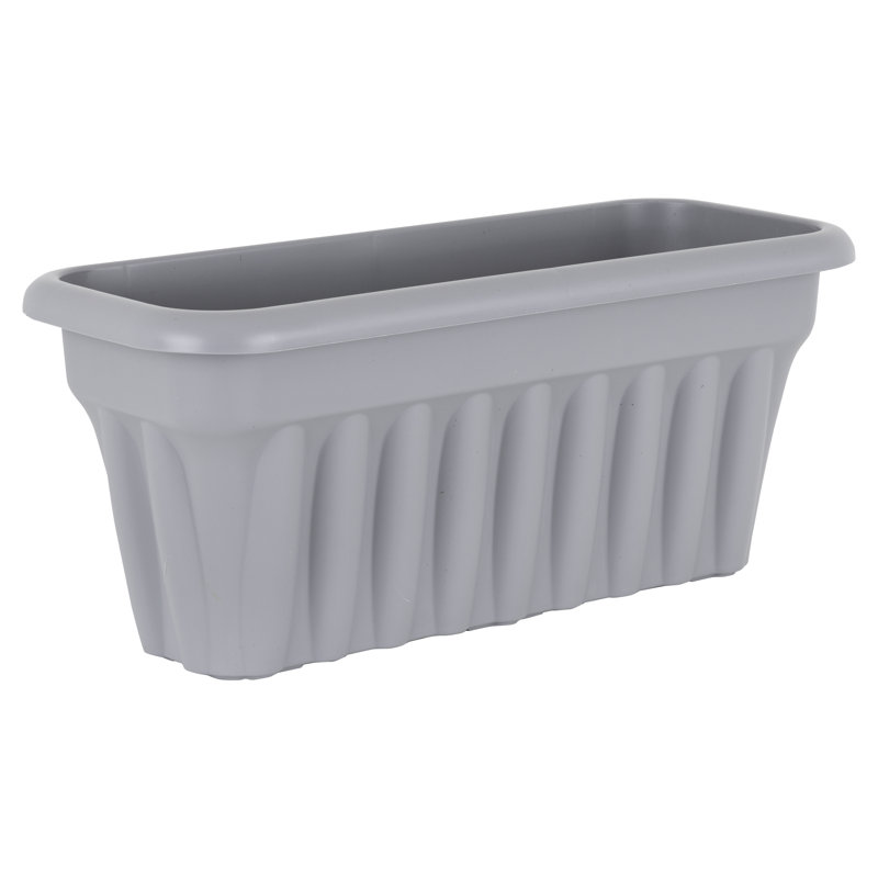 Wham Vista Trough Upcycle Grey, 25cm H x 60cm W x 24cm D
