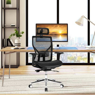 Inbox Zero Mokena Mesh Office Chair