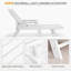 Chaise longue d'extérieur inclinable en PEHD -2020307051