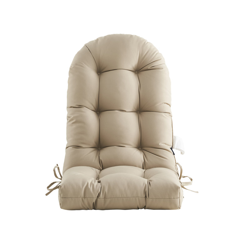 Outdoor 4'' Seat / Back Cushion, Khaki