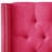 Upholstered Metal Wingback Bed-22855934-14891444
