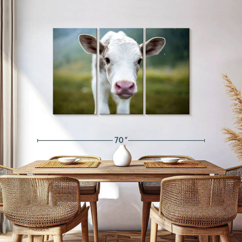 Brampt Small Cow, 36" H x 57" W