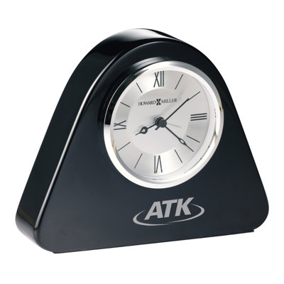 Howard Miller Noir Peak Tabletop Clock