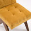 Chaise d'appoint rembourrée en lin Turfed-1378124635