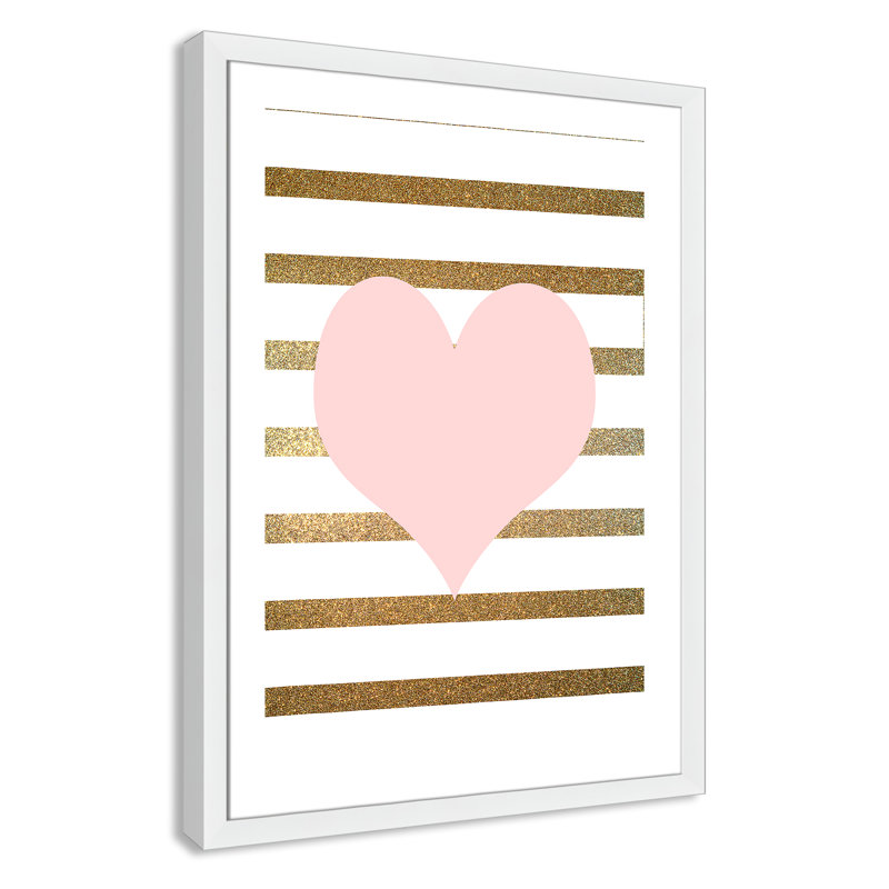 Fairy Tale Fairytale 2, impression sur papier, H 36,5 po x l 26,5 po x P 0,63 po, Cadre blanc