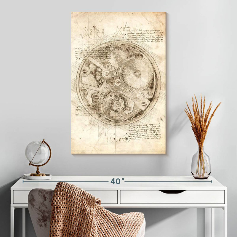 Laelle Clock Watch Movement, 30" H x 20" W