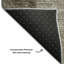 Tapis taupe Prisco lavable à la machine de qualité supérieure-1160717590