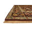 Silver Screen Hand Knotted Wool Area Rug in Red/Ivory-50943506