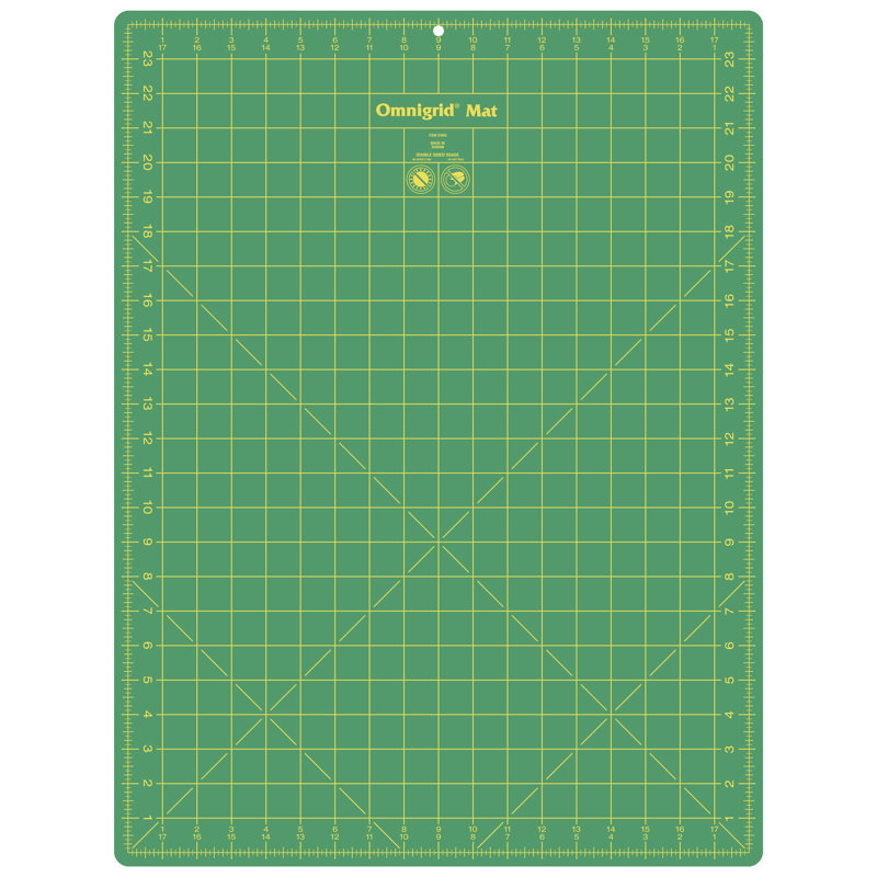 Omnigrid Self-Healing Cutting Mat, 1" H x 19" W x 25" D