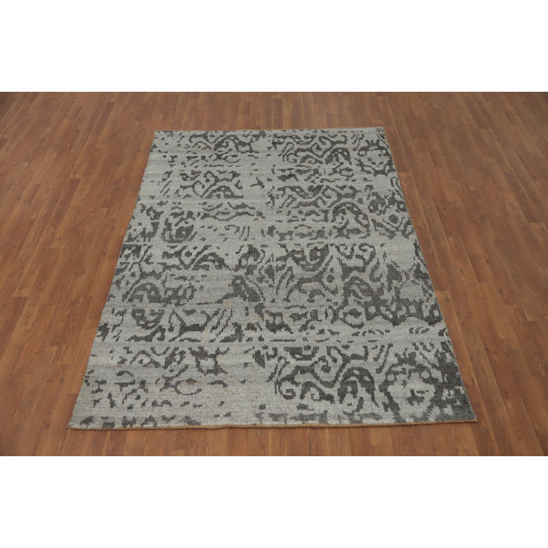 Modern Abstract Living Room Rug 5x7