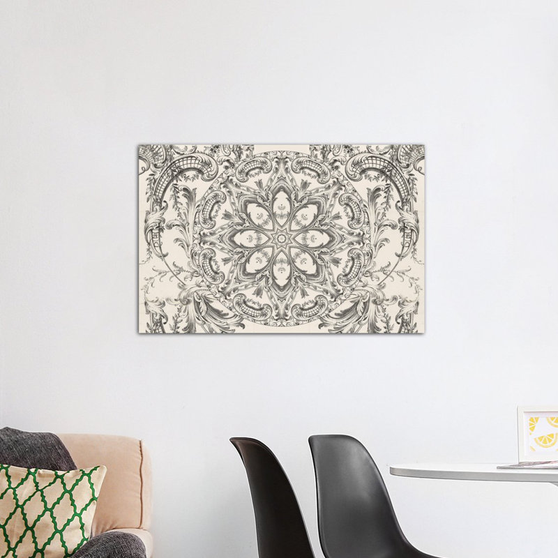 Mandala series : volutes daydreams, impression sur toile tendue, H 18 po x l 26 po x P 1,5 po