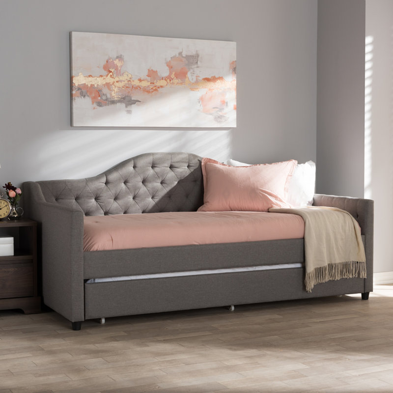 Bethany-Anne Upholstered Daybed, Gray