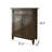 American solid wood European simple shoe cabinet 9 Pair Solid Wood Shoe Storage Cabinet