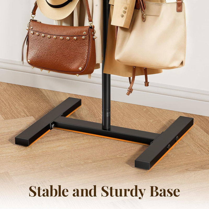 Adjustable Freestanding Tote Bag Display for Retail Store