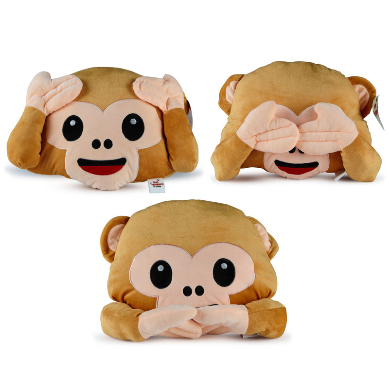 Nara Speak No Evil Monkey Scatter Cushion