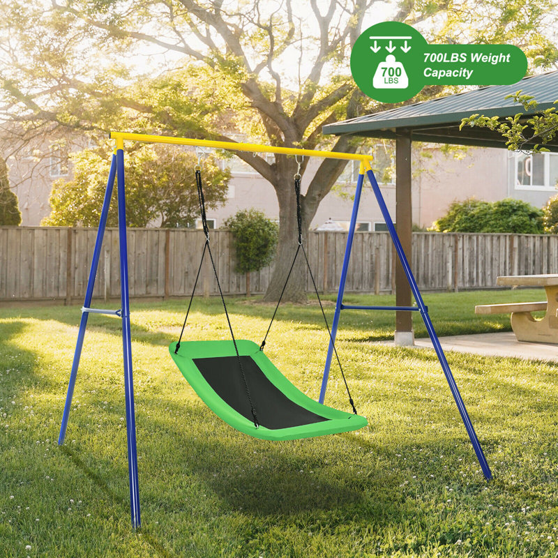 Siège de balançoire en tissu, Vert