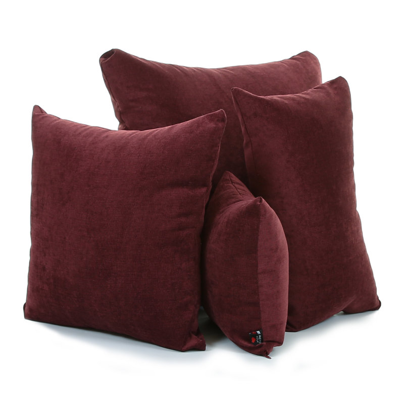 Mirador Square Cushion, Small, Wine