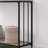 Sofa Tables Narrow Entryway Table With Glass Shelf And Metal Frame