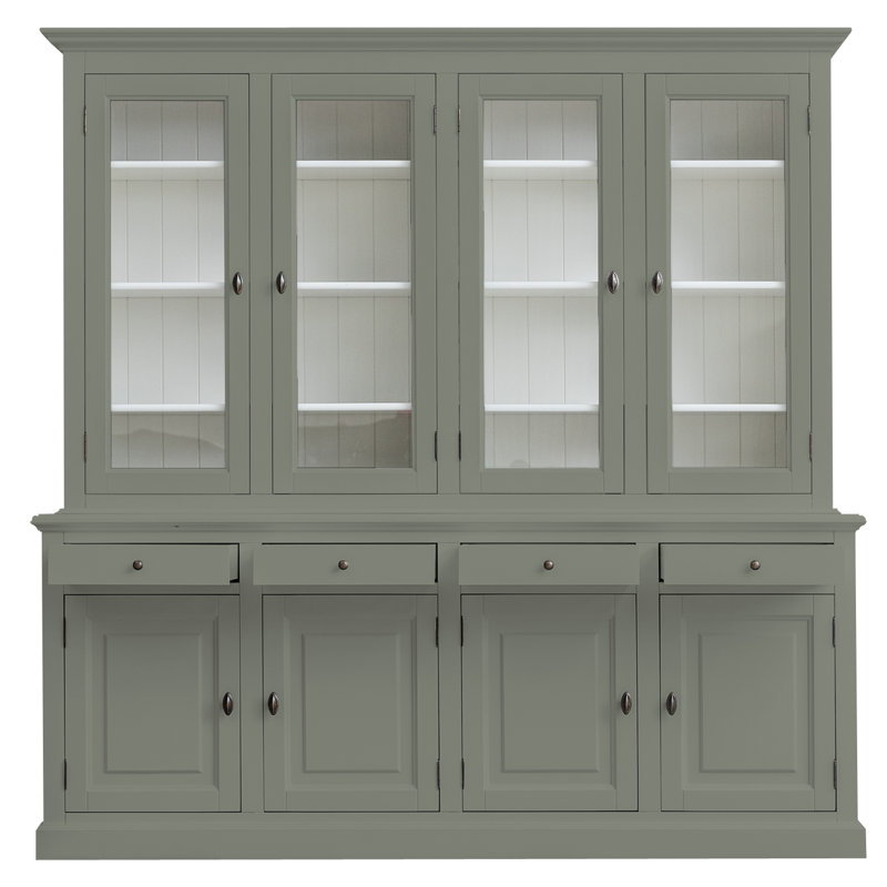 Babak Display Cabinet, Concrete Grey