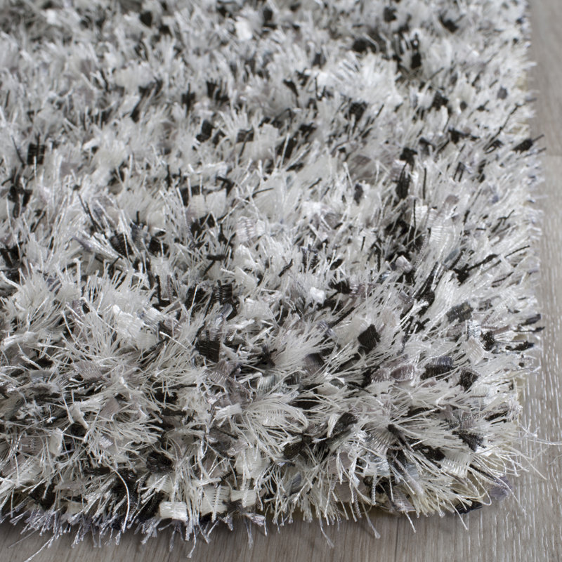 Heidi Solid Colour Hand Woven Area Rug, Rectangle 76 x 122 cm