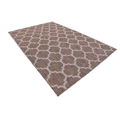 Contemporary Veranda Area Rug Mushroom Colour