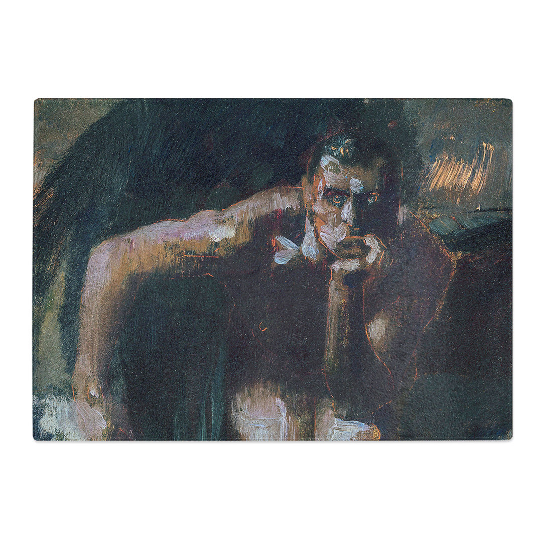 Lucifer Vol.2 by Franz Von Stuck Chopping Board