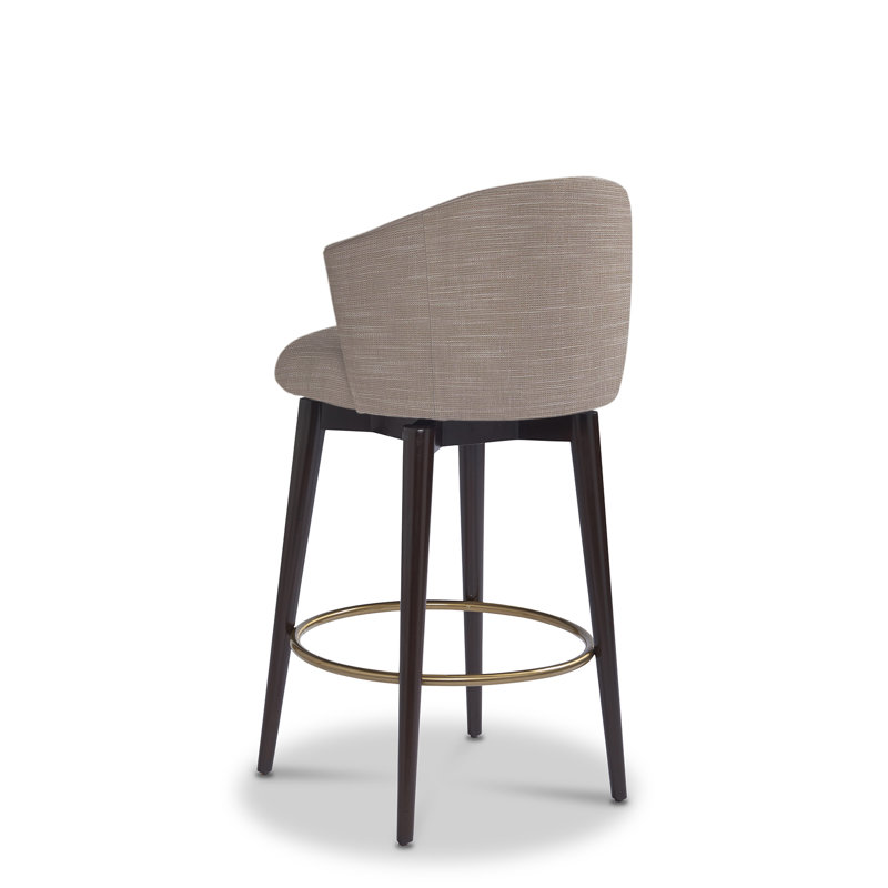 Luna Bar Stool, Bar Stool (30” Seat Height), Gray, Legends